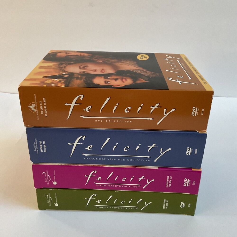 Felicity Complete Series Seasons 1-4 DVD Box Set 23 Disc Keri Russell